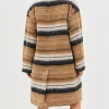 Carey Mulligan Beef S02 Stripe Coat For Sale