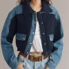 Charlotte Cassadine General Hospital Denim and Knit Jacket For Sale