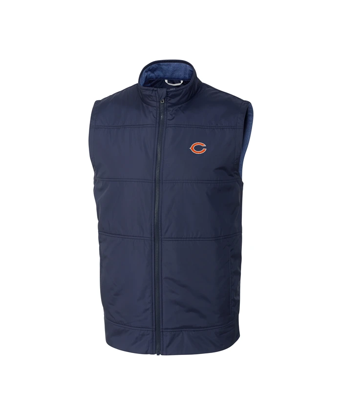 Chicago Bears Vest Blue Front