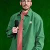 Chris Evans The Walt Disney Studios Green Cotton Cotton Jacket Front