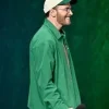 Chris Evans The Walt Disney Studios Green Cotton Cotton Jacket Side