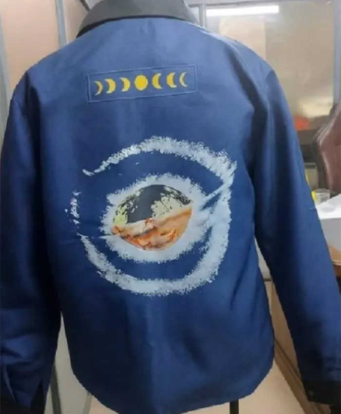 Chris Martin Coldplay Opening Night Of US Jacket Back