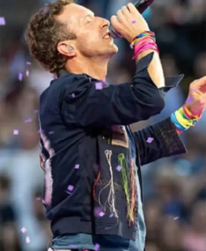 Chris Martin Coldplay Opening Night Of US Jacket For Sale