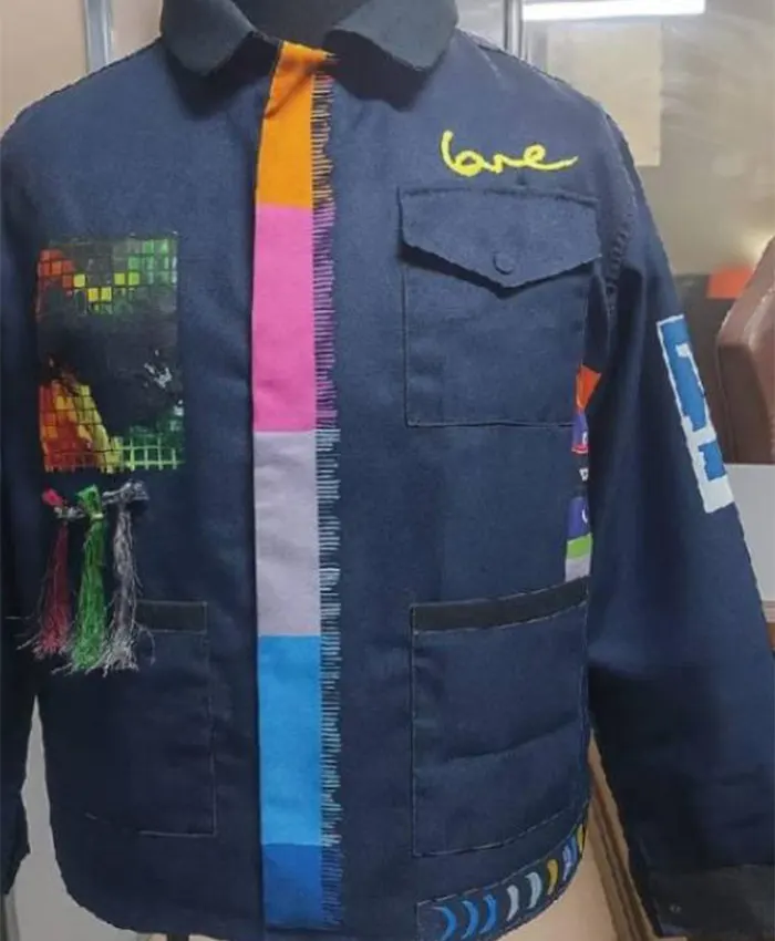 Chris Martin Coldplay Opening Night Of US Jacket Front