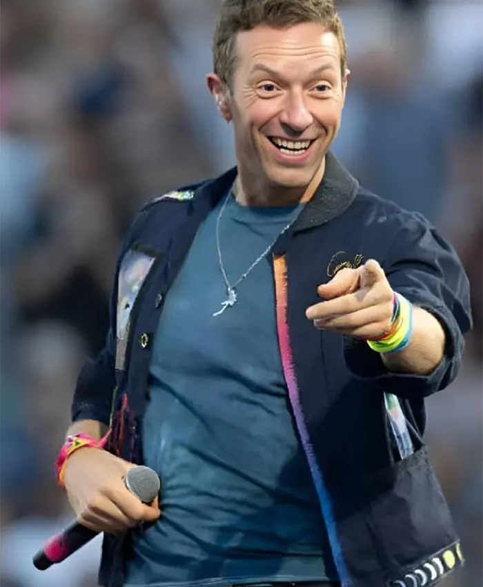 Chris Martin Coldplay Opening Night Of US Jacket