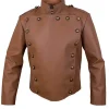 Cliff The Rocketeer Leather Jacket Front