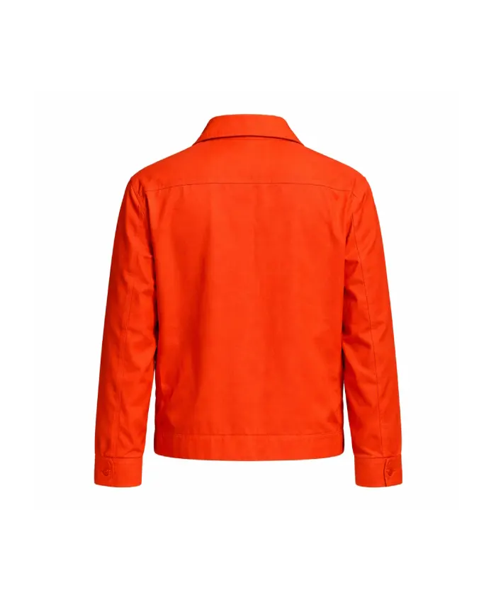 Coachella 2026 David Byrne Orange Jacket Back