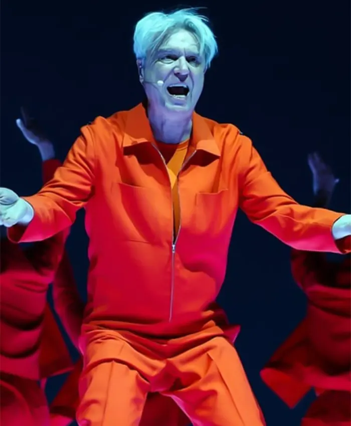 Coachella 2026 David Byrne Orange Jacket