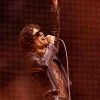 Coachella 2026 Sombr Studded Leather Jacket Side
