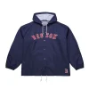 Coaches Boston Red Sox Navy Windbreaker Hooded Jacket