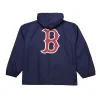 Coaches Boston Red Sox Navy Windbreaker Hooded Jacket For Sale