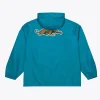 Coaches Jacksonville Jaguars Teal Windbreaker Hooded Jacket For Sale