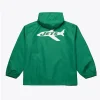Coaches NY Jets Green Windbreaker Hooded Jacket For Sale