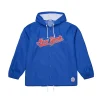 Coaches NY Mets Royal Windbreaker Hooded Jacket