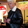 Cody Rhodes Street Fighter Black Leather Jacket Side