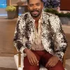 Colman Domingo The Jennifer Hudson Show Cow Hide Jacket