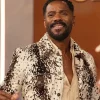 Colman Domingo The Jennifer Hudson Show Cow Hide Jacket Front