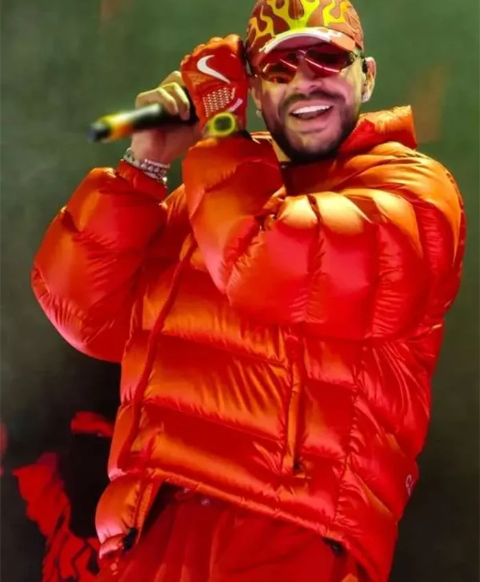 Colombia Ryan Castro Red Puffer Jacket For Sale