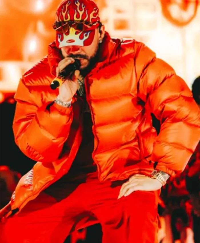 Colombia Ryan Castro Red Puffer Jacket