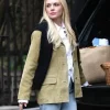 Count My Lies Violet Lockhart Suede Leather Blazer Side