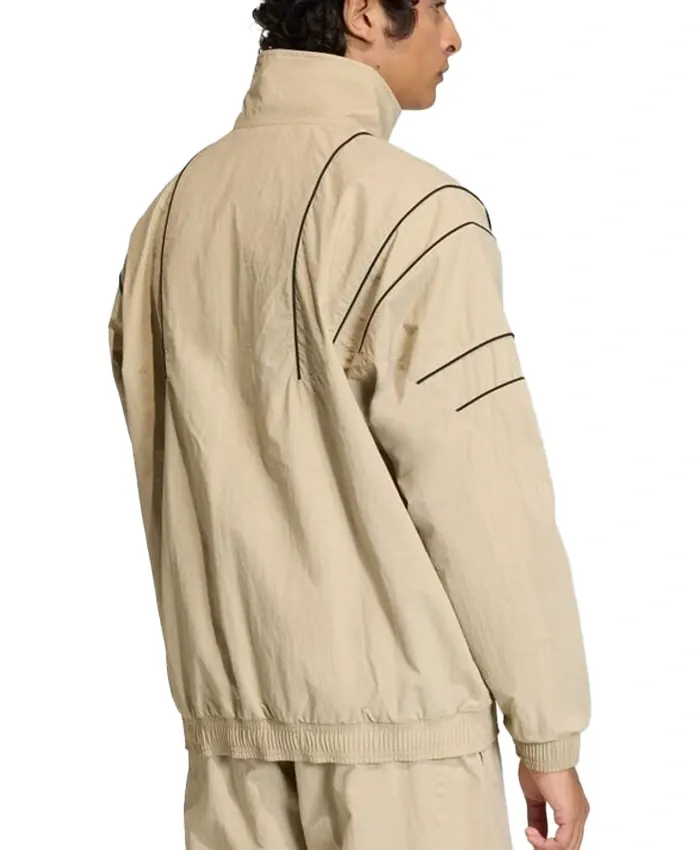 Cutline Track Top Adidas Beige Jacket Back
