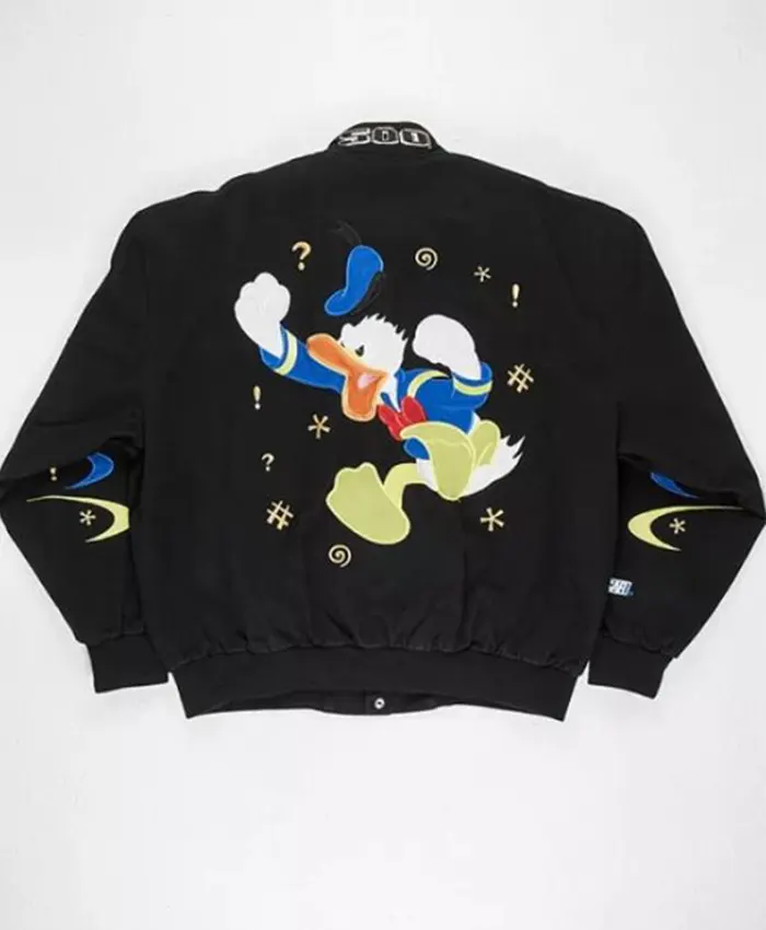 Daytona 500 Donald Duck Jacket Black Back