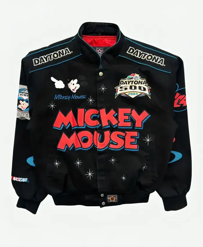 Daytona 500 NASCAR Mickey Mouse Jacket Black