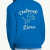 Detroit Lions Franchise Blue Full Zip Jacket For Sale