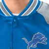 Detroit Lions Inductee Varsity Jacket Closeup