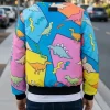 Dino Bomber Jacket Back