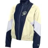Dodgers New Era Leisure City Connect Windbreaker Jacket Front