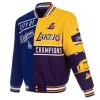 Dodgers and Los Angeles Lakers City of Champions Jacket