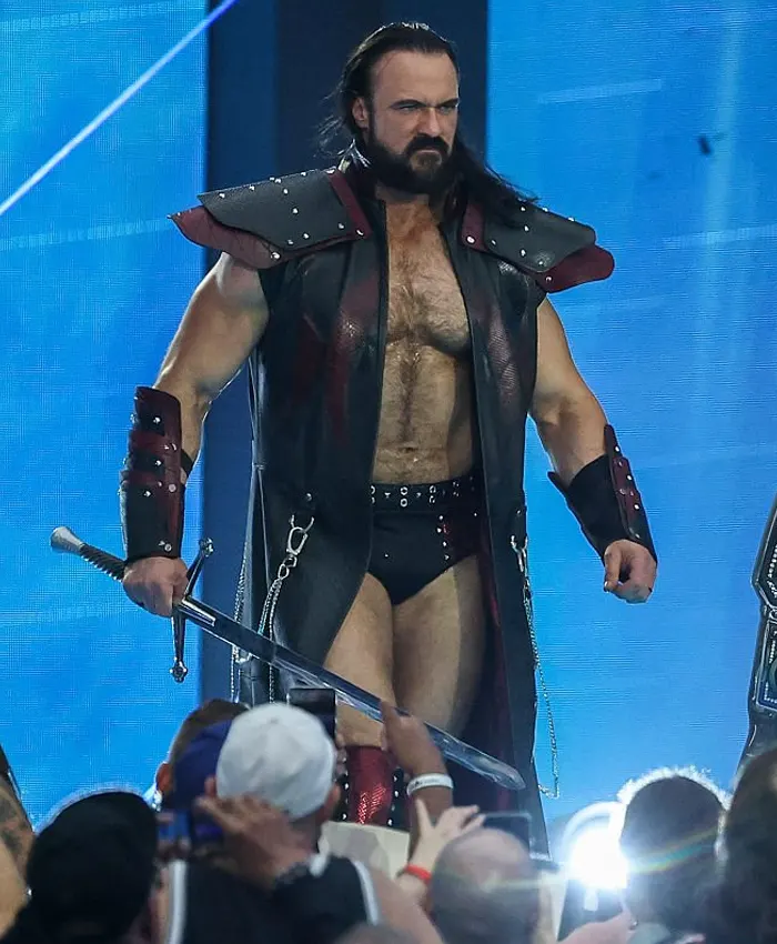 Drew McIntyre WrestleMania 42 Leather Coat