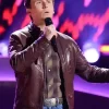 Dylan Carter The Voice S24 Leather Jacket