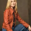 Elle Fanning Margo’s Got Money Troubles Leather Jacket For Sale
