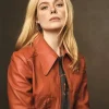 Elle Fanning Margo’s Got Money Troubles Leather Jacket Shop now
