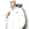 Eminem White Parka Jacket Front
