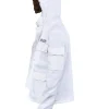 Eminem White Parka Jacket Left