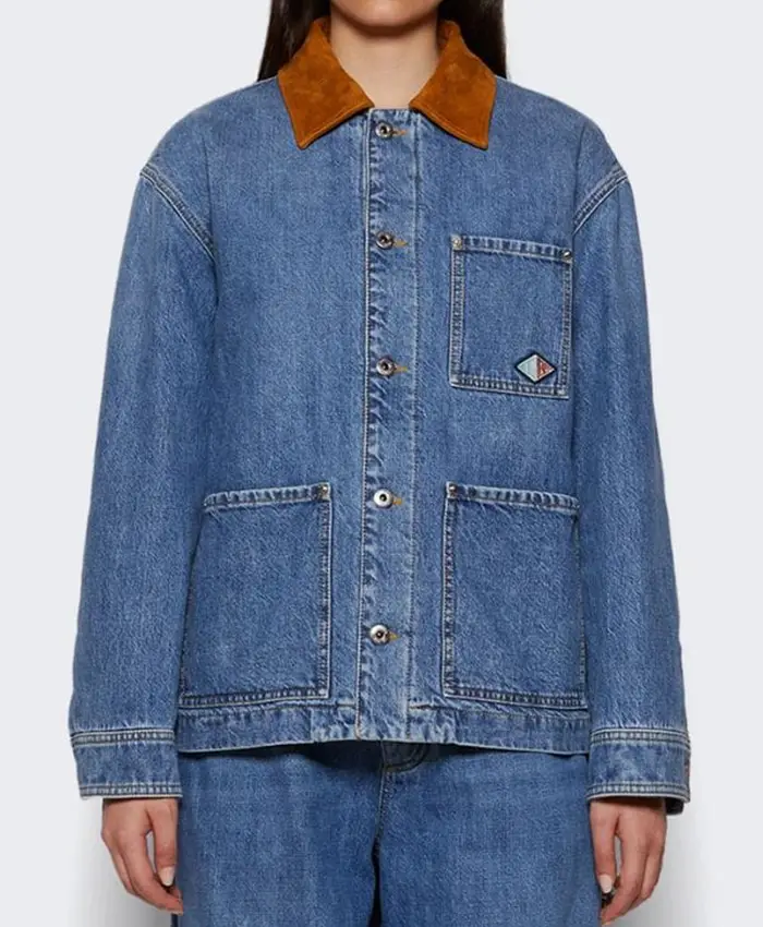 Euphoria S03 Nate Jacobs Denim Jacket Front