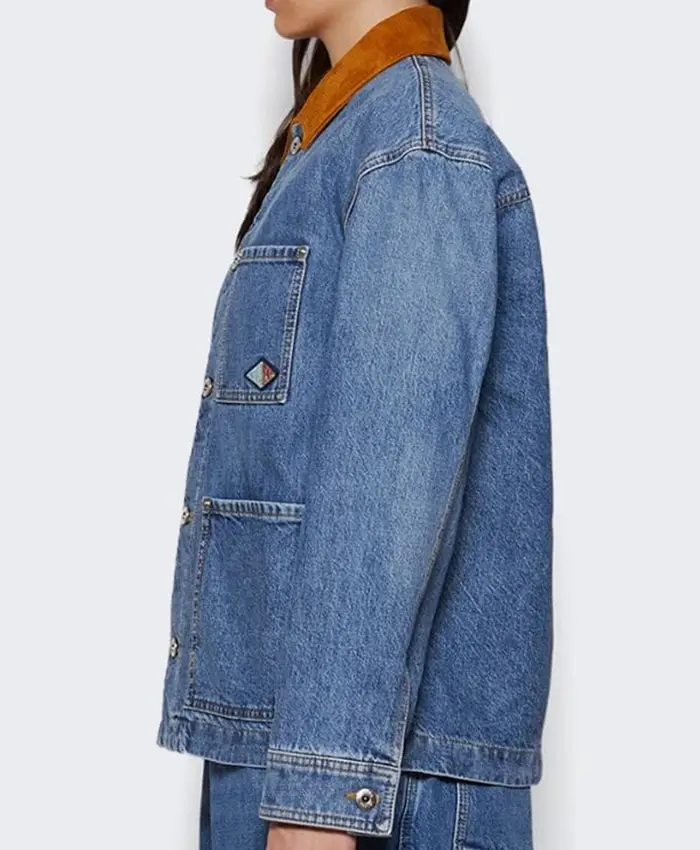 Euphoria S03 Nate Jacobs Denim Jacket Side