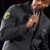 Exo Steps Dave Chappelle Jacket Closeup
