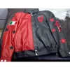 Ferrari Red & Black Leather Jacket