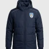 Football Coach Danny Cowley Navy Blue Hooded Jacket