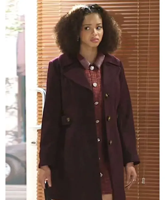 Francesca Beyond the Gates Wool Coat Front