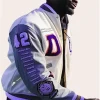 Franck Kepnang Jackie Robinson Letterman Jacket Side