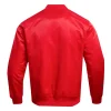 Freeze Max Looney Tunes Red Positive Energy Satin Jacket Back