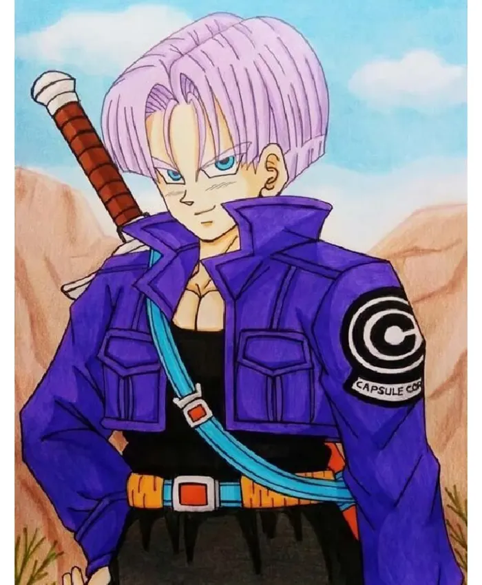 Future Trunks Capsule Corp Dragon Ball Jacket For Sale
