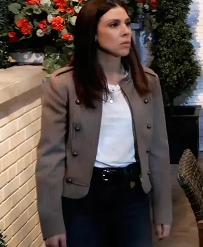 General Hospital Kristina Corinthos-Davis Striped Jacket