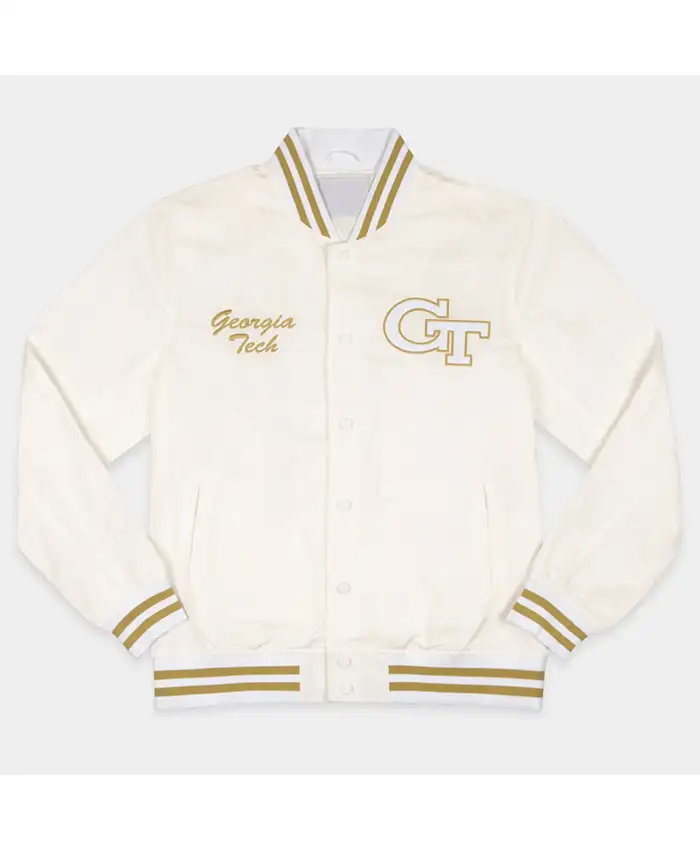 Georgia Tech Whiteout Bomber Jacket