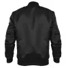 Giorgio Armani x Kith New York Knicks Black Satin Bomber Jacket